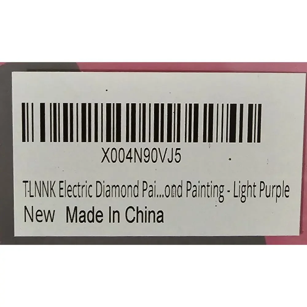 Electric Diamond Painting Pen Kit LED USB Rechargeable Diamond Art Tools Pink...